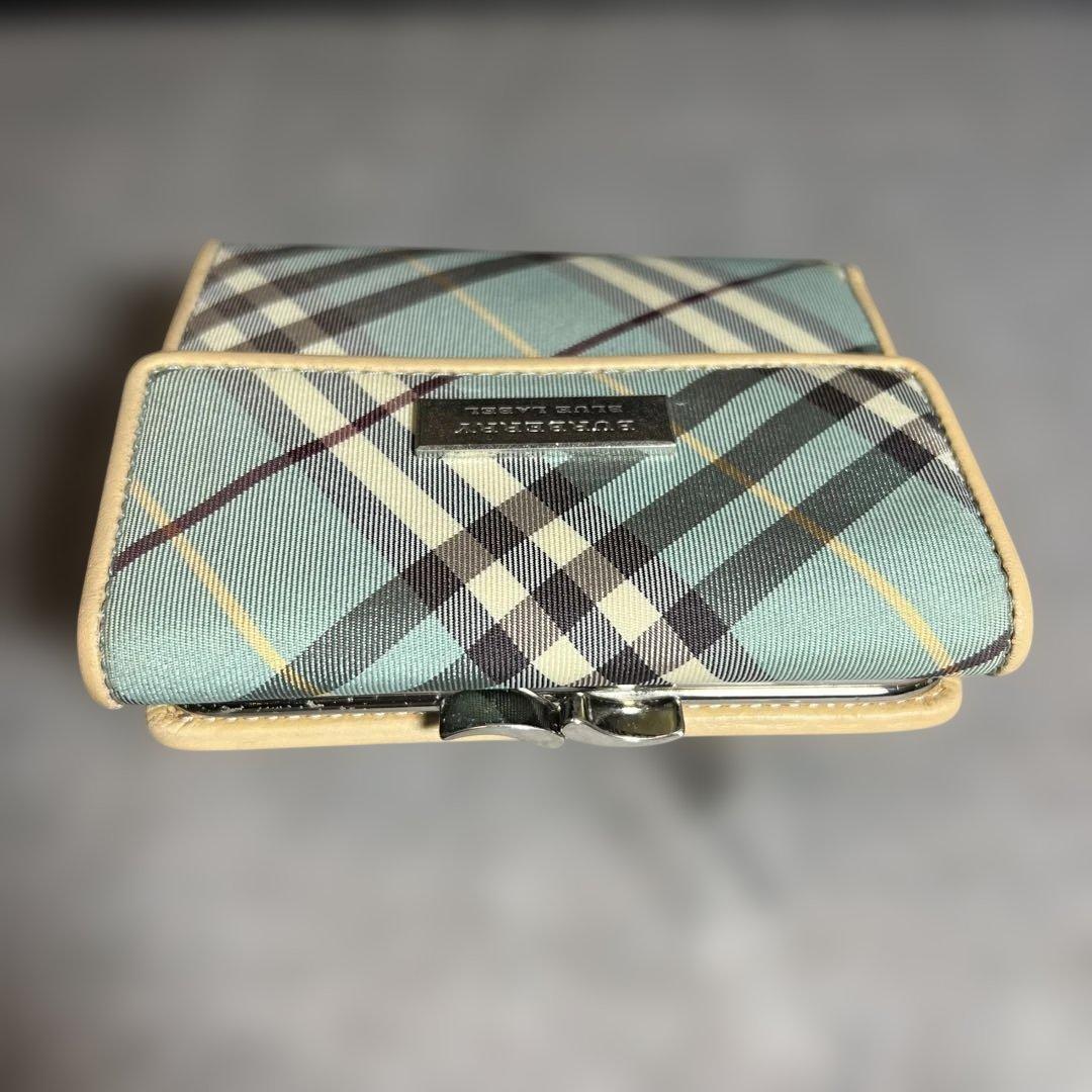 BURBERRY BLUE LABEL バーバリー ブルーレーベル 3つ折り財布