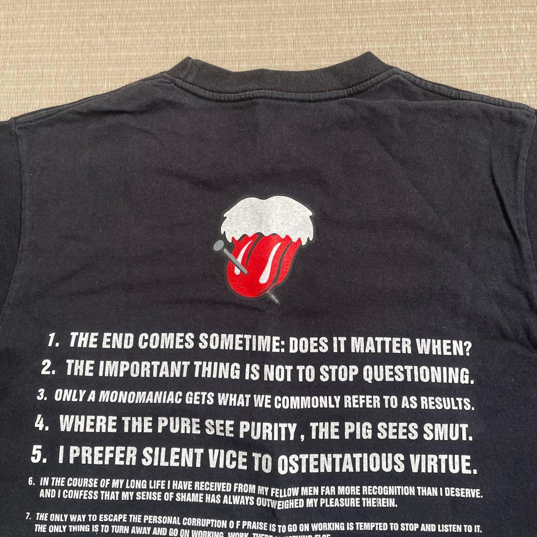 ナンバーナイン　number nine Tシャツ　ローリングストーンズ　ベロT