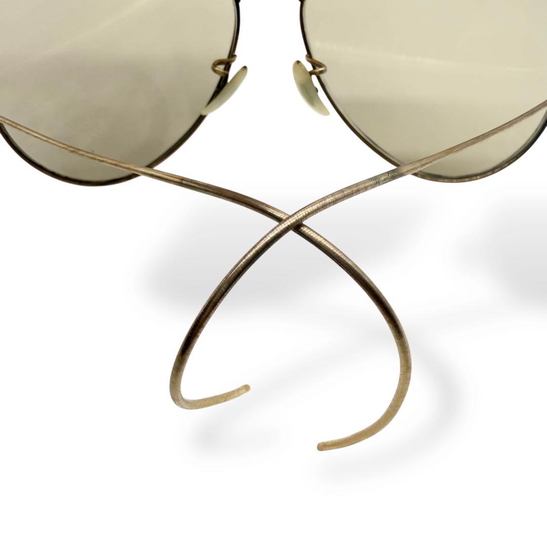 希少★ B&L Ray-Ban USA アビエーター サングラス　ゴールド
