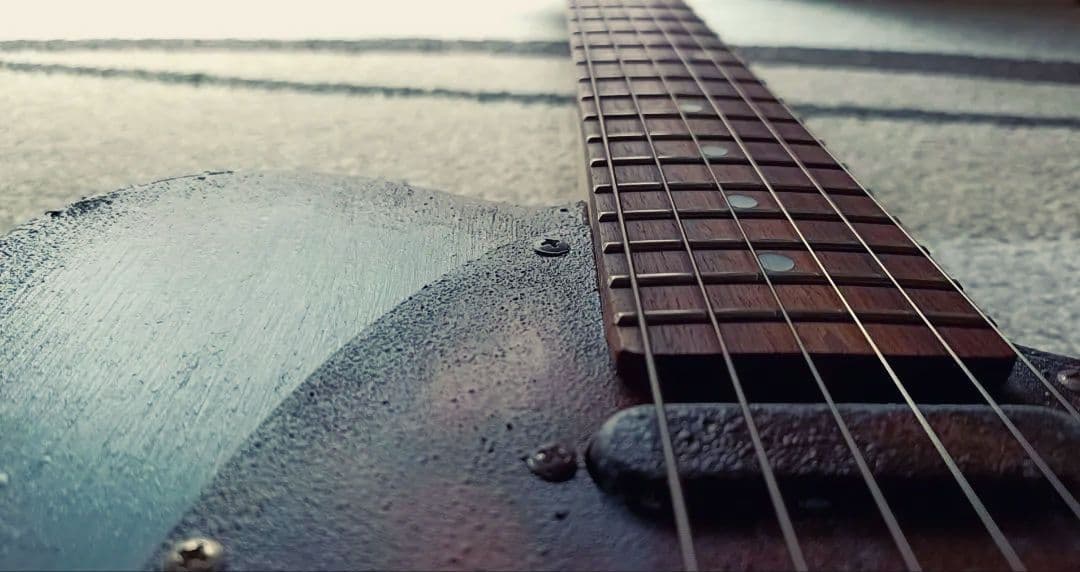 38Guitars テレキャスター TL Rust Blue レリック 錆加工