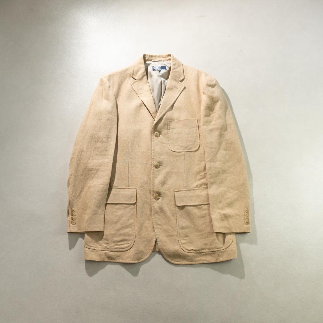POLO by Ralph Lauren リネンテーラードジャケット/CZ221