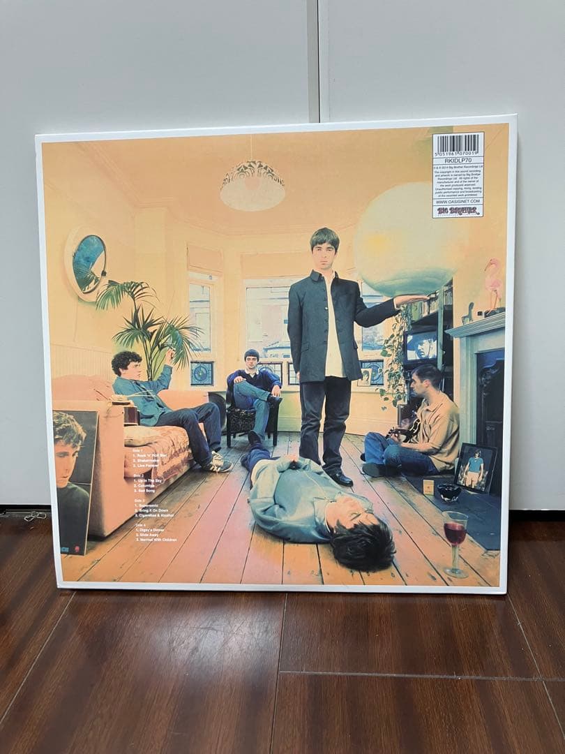 め*ね様 OASIS Definitely Maybe LP オアシス レコード