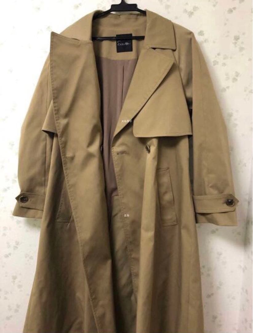 オーバートレンチコート　アーバンリサーチロッソ　38 ベージュ