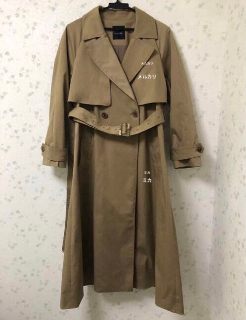 オーバートレンチコート　アーバンリサーチロッソ　38 ベージュ
