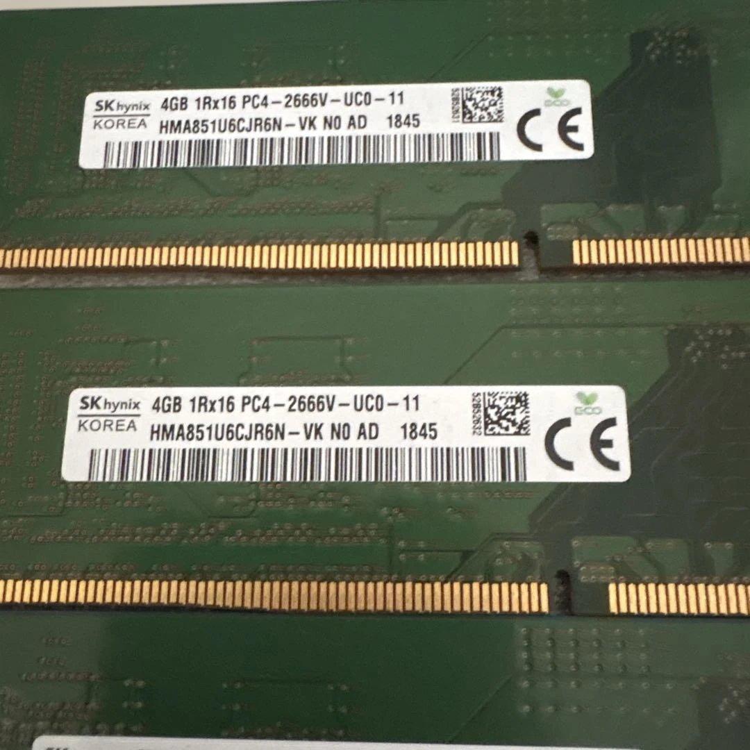 SK hynix 4GB PC4-2666V メモリ10枚