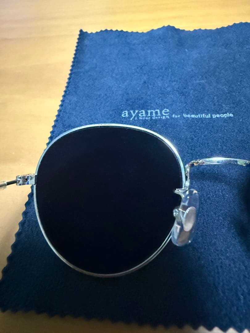 ayame FOCUS 45□25シルバー サングラス