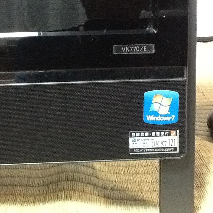 NEC VN770/E Windows 7 デスクトップPC