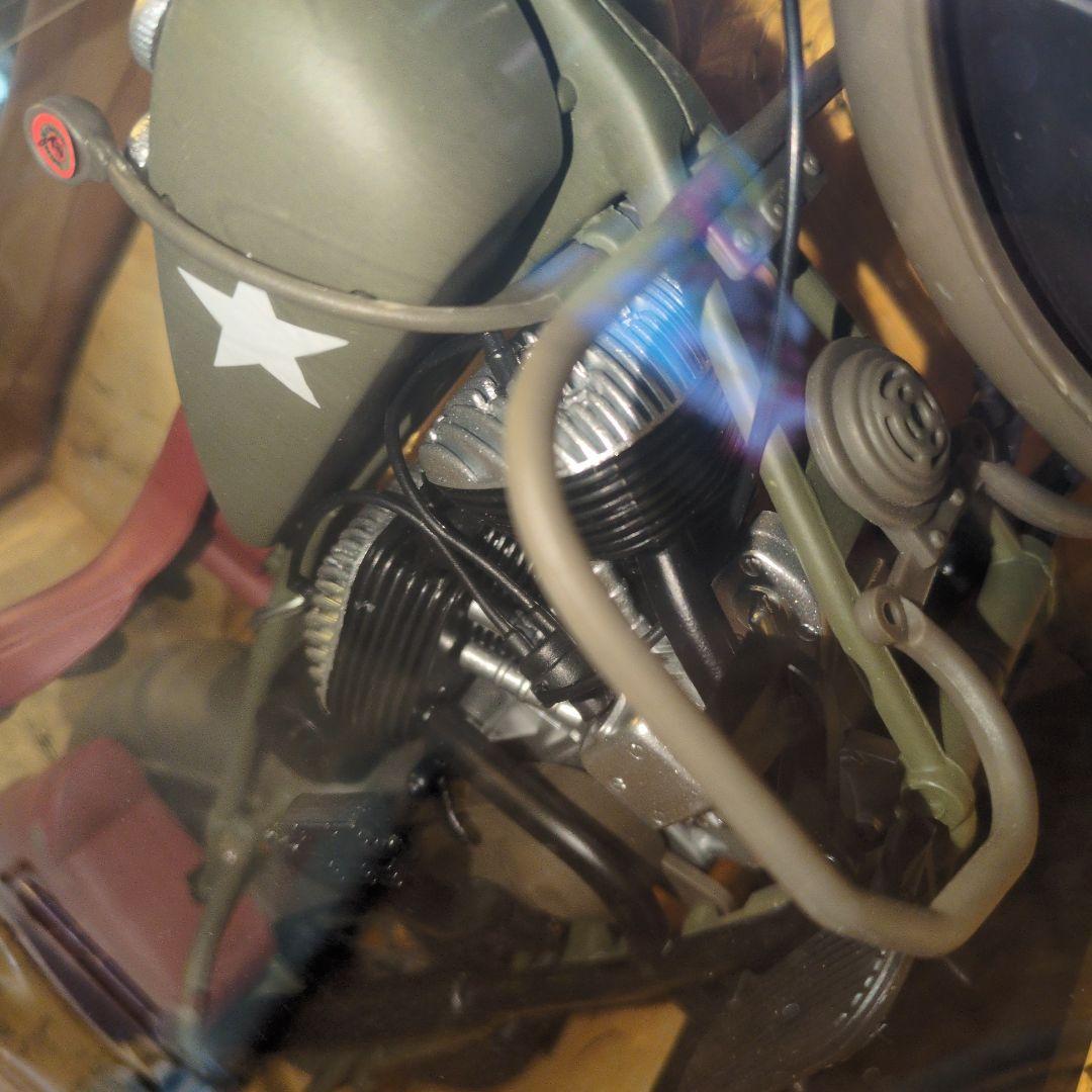 う*す様 未開封★NewRay 1/6 インディアンモーターサイクル ミリタリー