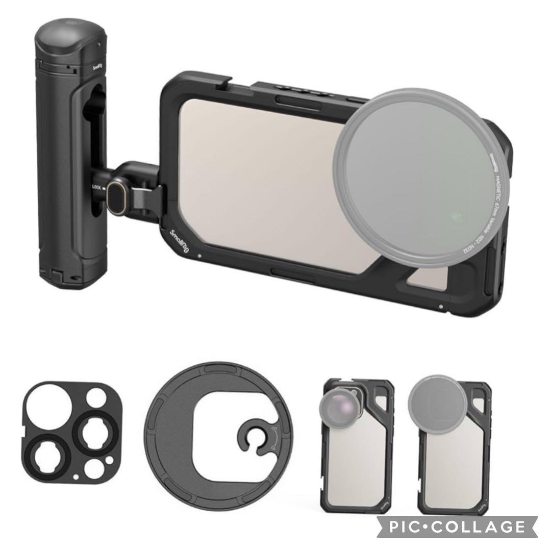SmallRig iPhone 15 Pro用スマホケージ