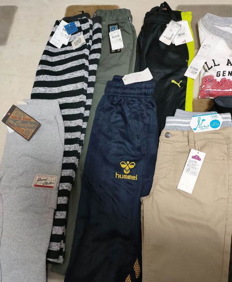 男の子130cmまとめて　すべて新品
