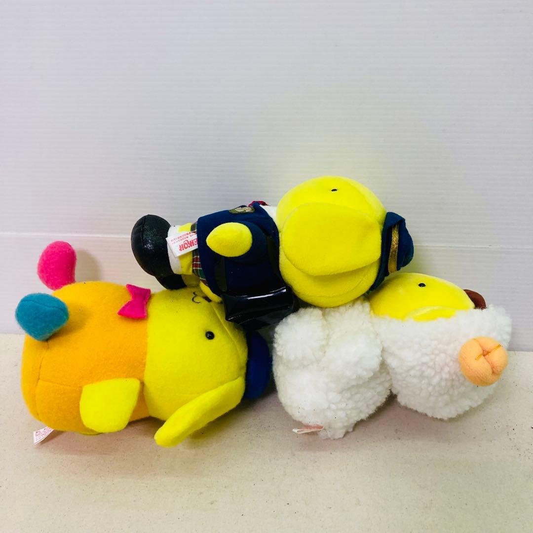【３種セット★1999年製あり】サンリオ　ポムポムプリン　ぬいぐるみ　マスコット