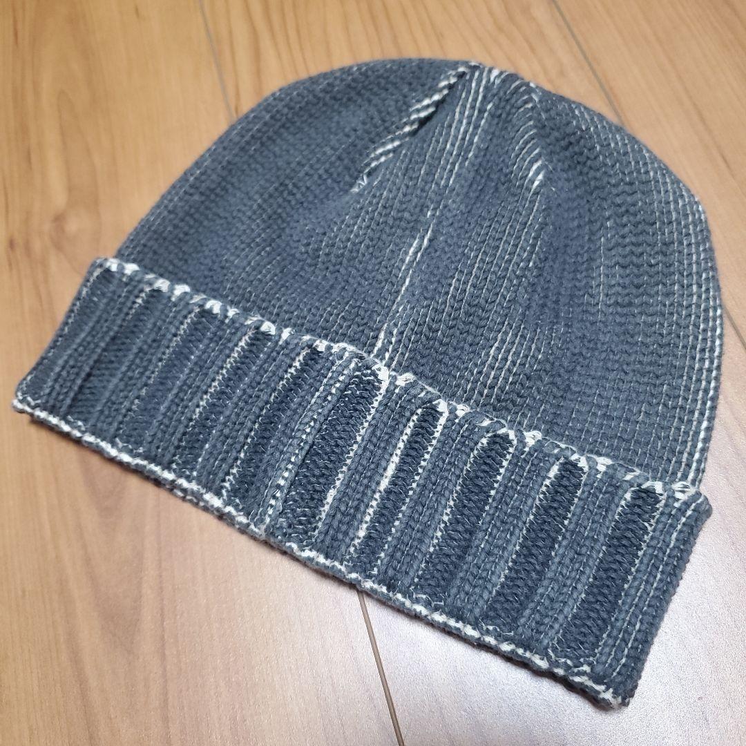【新品同様】Supreme　Overprint Beanie　黒