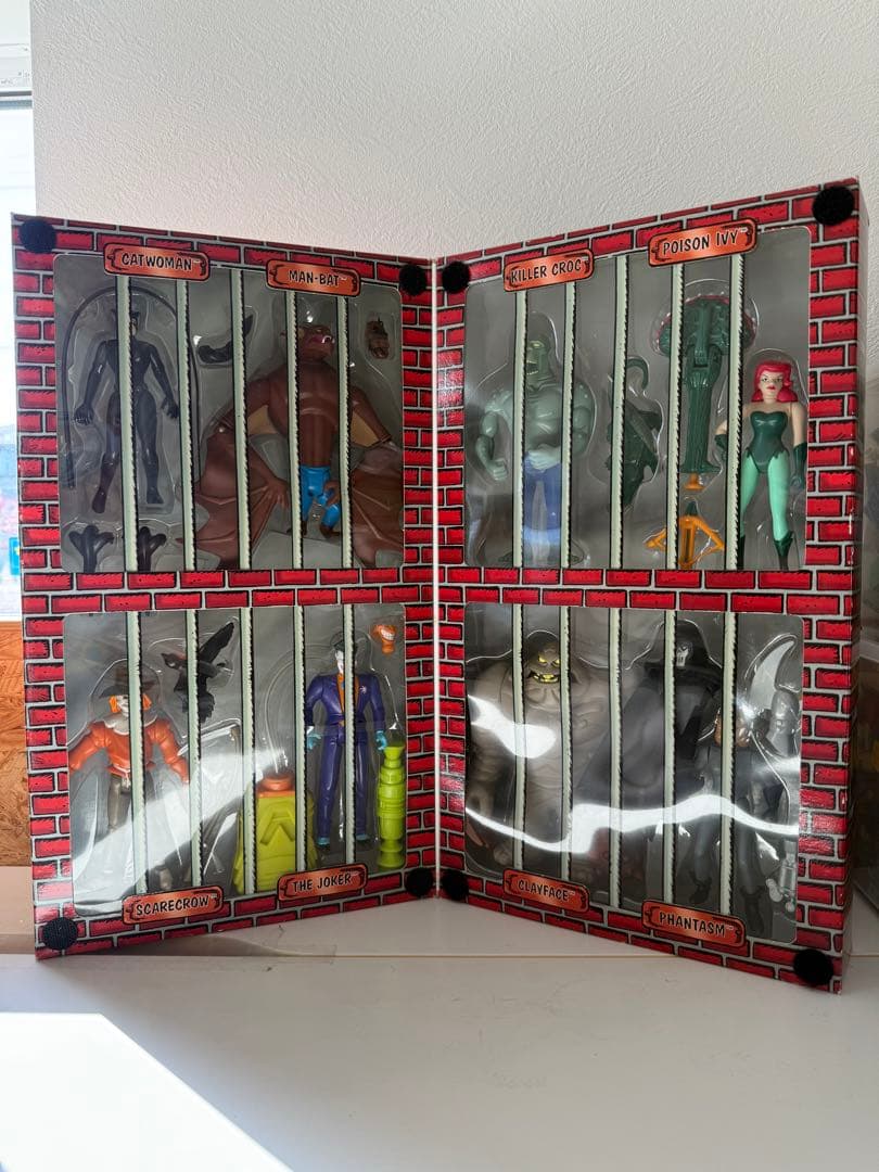 バットマン&ロビン ローグスギャラリー　ヴィランズフィギュア8体セット　DC