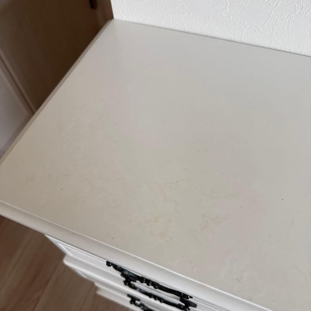 M*u様 ☆フレンチスタイル☆白家具☆5段チェスト