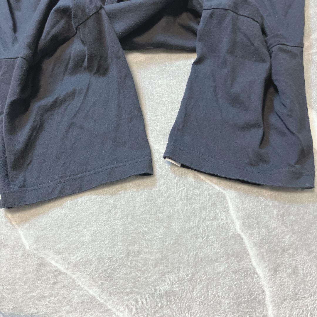 WTAPS クルーネック 半袖 カレッジ ロゴ Tシャツ ブラック M