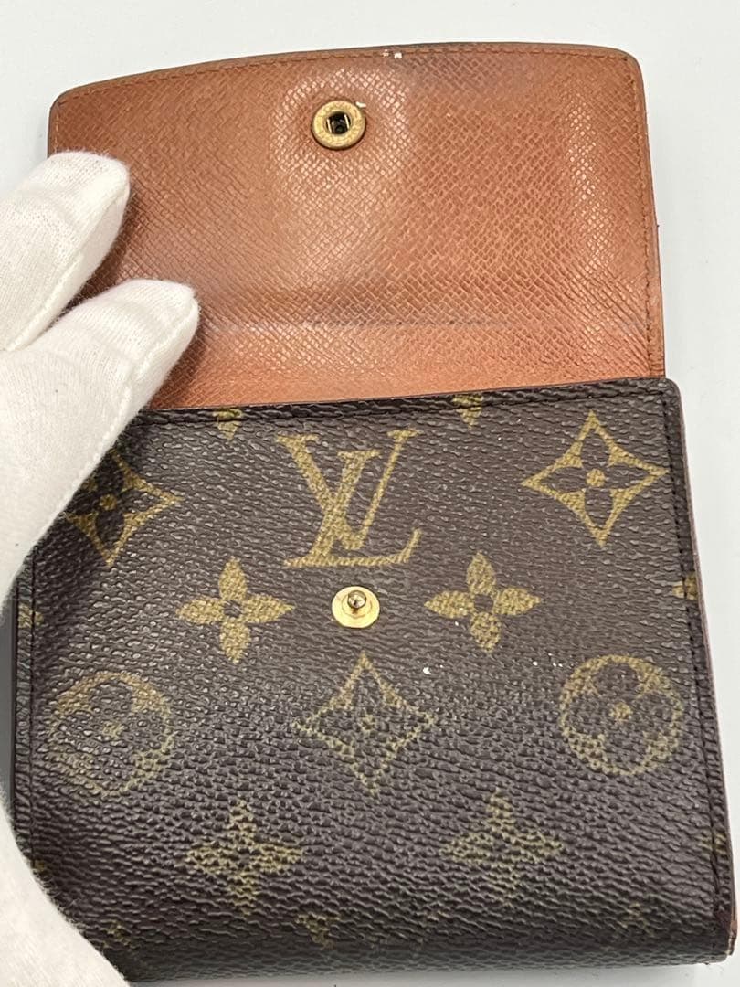 LOUIS VUITTONモノグラムポルトモネビエ カルトクレディ Wホック財布
