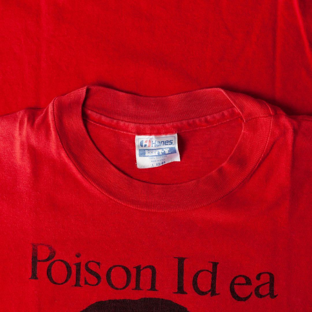 80s POISON IDEA PICK YOUR KING Tシャツ