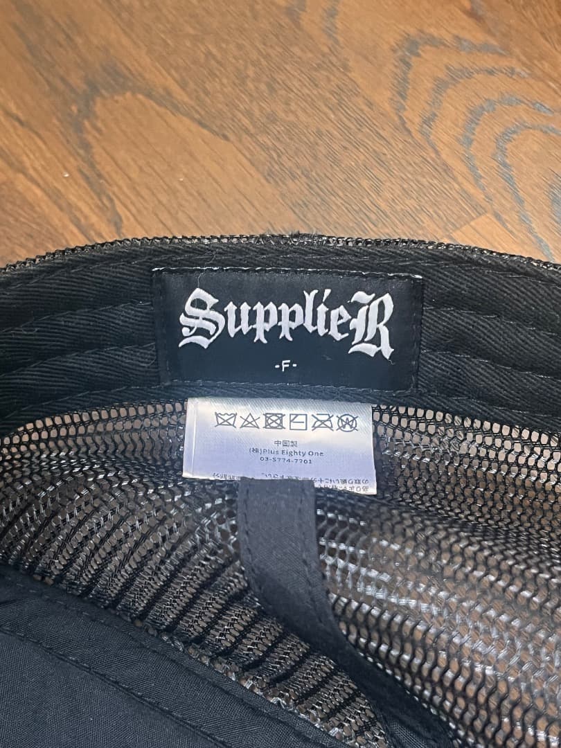 supplier mesh cap サプライヤー