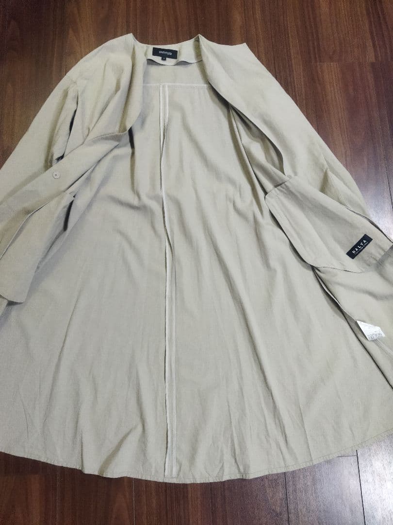 美品♪UNTITLED アイスバーグクロスコート 2 NALYA イタリア 春夏