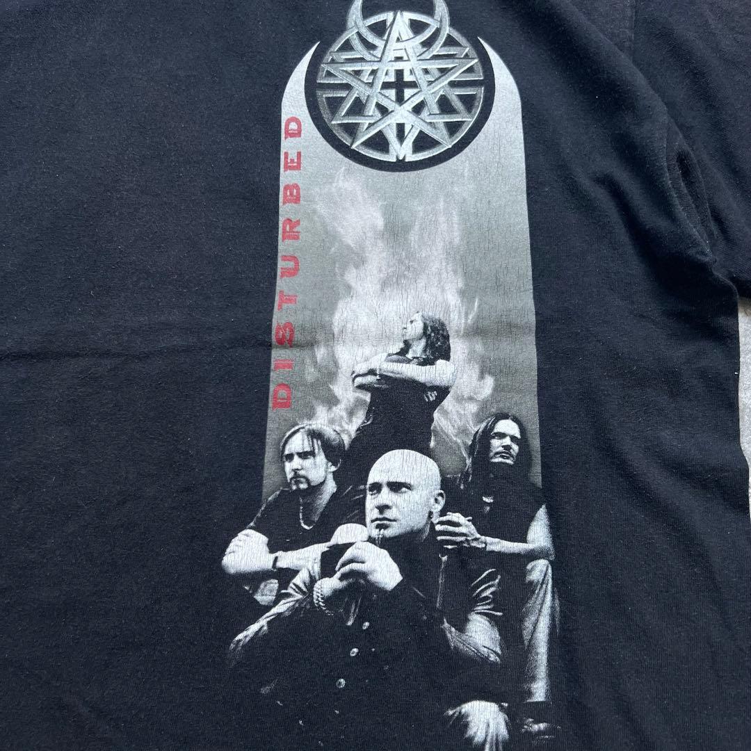 USA製 ヴィンテージ Disturbed/ディスターブド バンドTシャツ