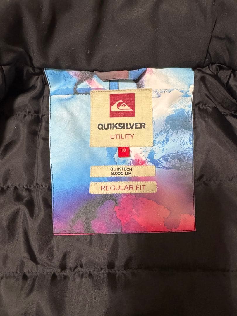 お値下げしました Quiksilver スノーボードウェアセット サイズ10
