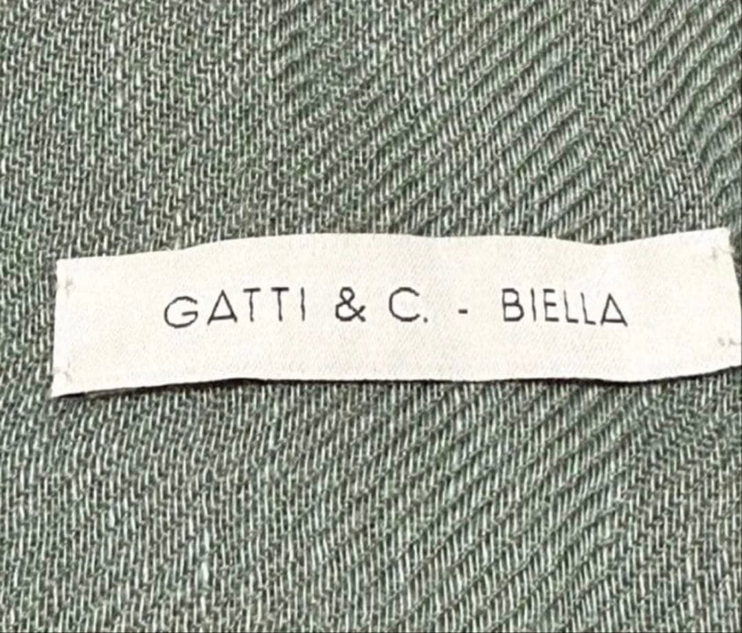処分価格！！GATTI&C-BIELLA リネンカシミアストール