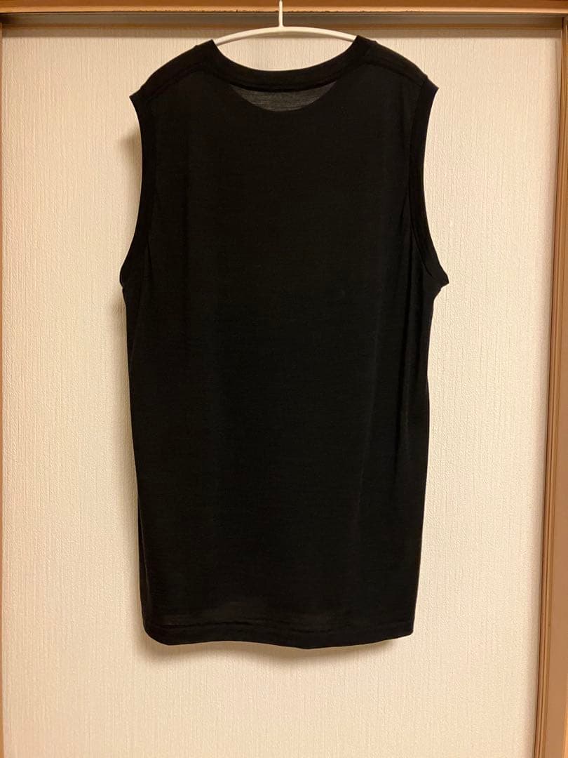 COMOLI ウール天竺　ノースリーブ　charcoal 2