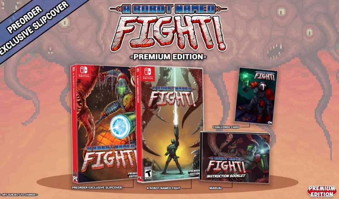A Robot Named Fight Nintendo Switch タグ付き