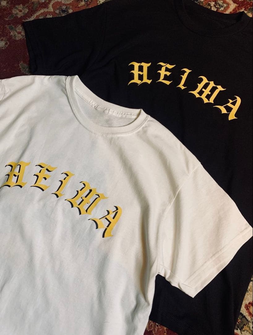The BONES JESSE着　heiwa donation tee