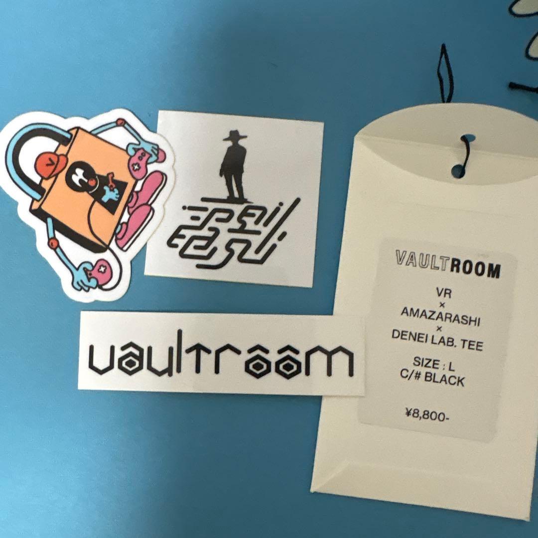 vaultroom × amazarashi × k4sen Tシャツ 黒 L