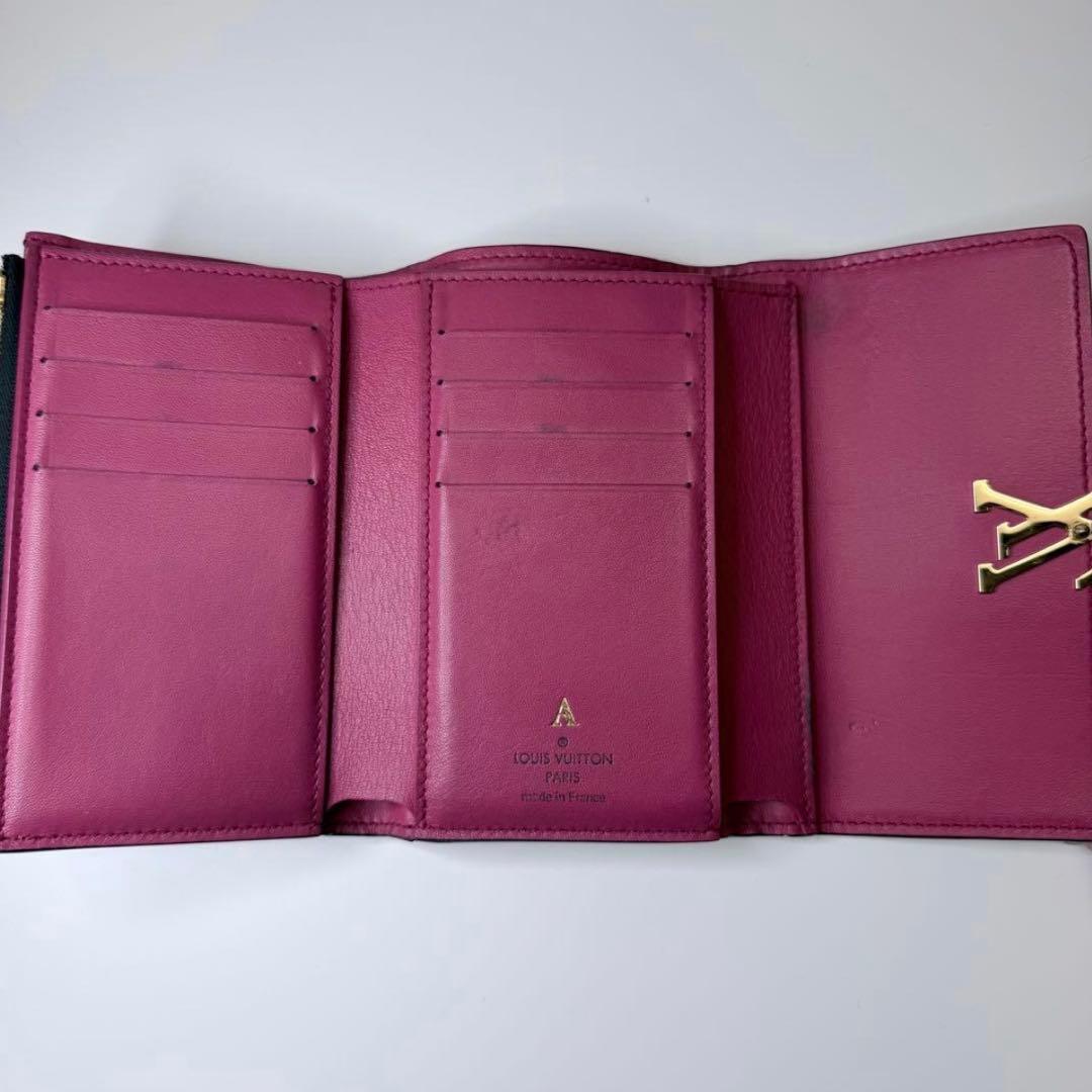 LouisVuitton 三つ折り財布 ポルトフォイユ・カプシーヌ ルイヴィトン
