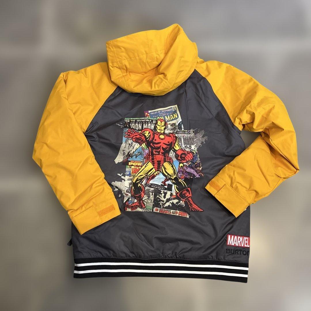 美品✨　BURTON ✖️ MARVEL スノーウェア　アイアンマン