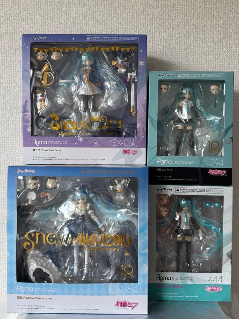 figma 初音ミク 4体
