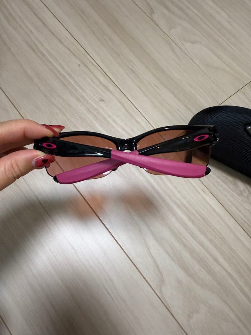 OAKLEY レディーススポーツサングラス COMMIT SQUARED ピンク
