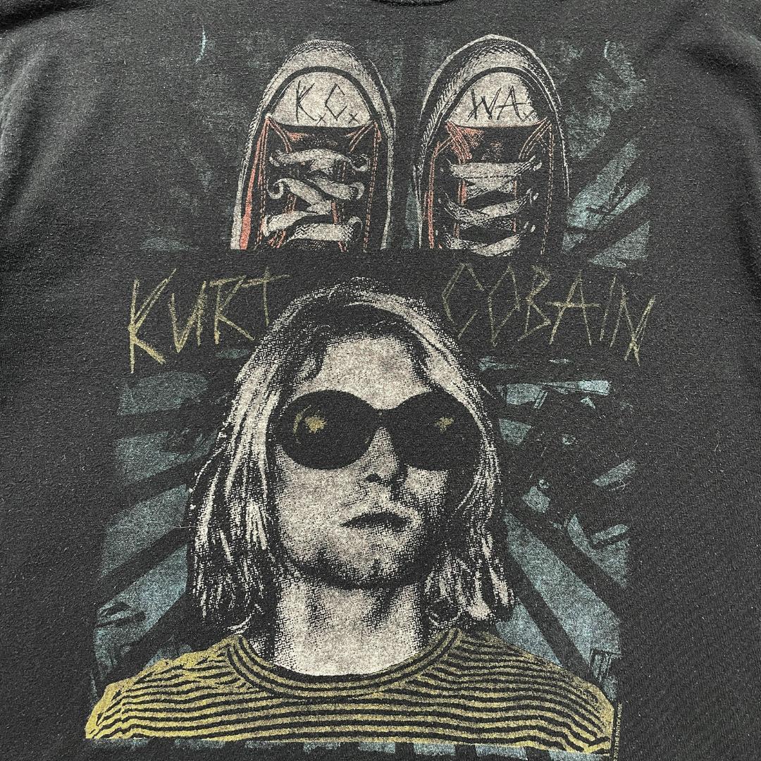 2012 オフィシャル ニルバーナ カートコバーン ロックTシャツ Tシャツ