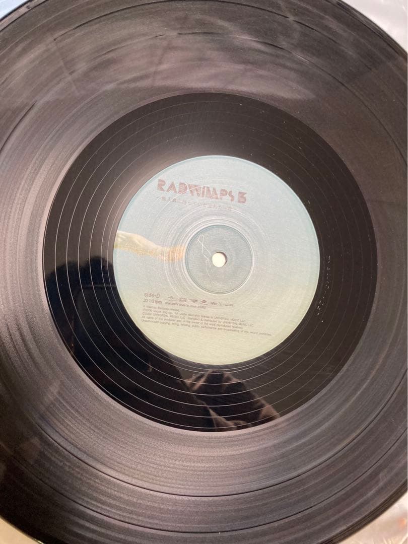 RADWIMPS3～無人島に持っていき忘れた一枚～ レコード