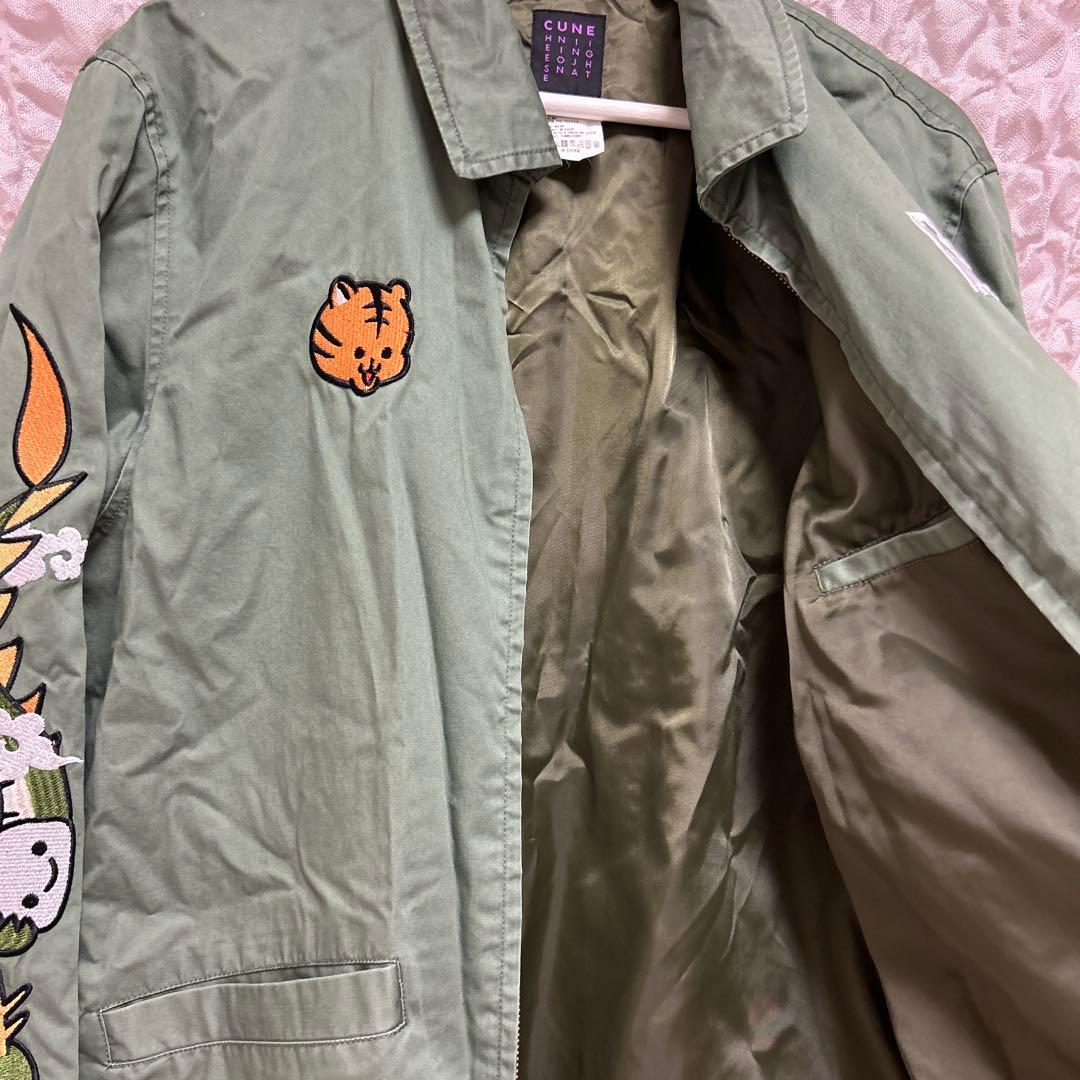 CUNE ブルゾン　サイズ3 ファスナー少し錆あり
