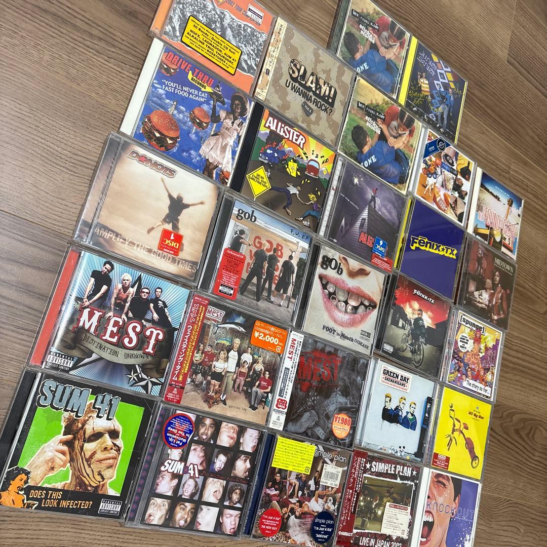 2000年代初頭 パンクロックCDまとめ売り