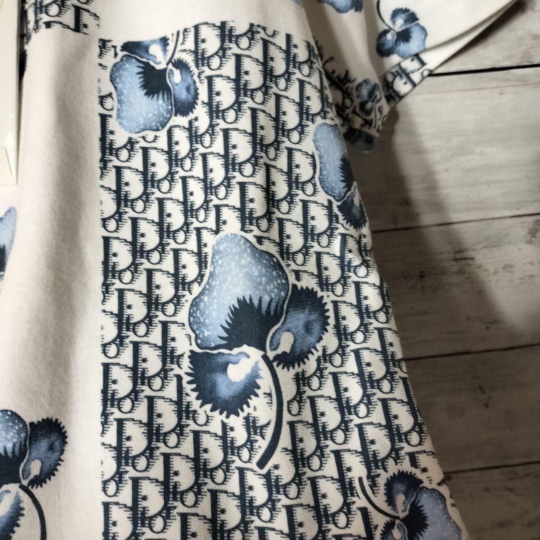 新品未使用品 クリスチャンディオール 半袖Tシャツ カットソー トロッター 花柄