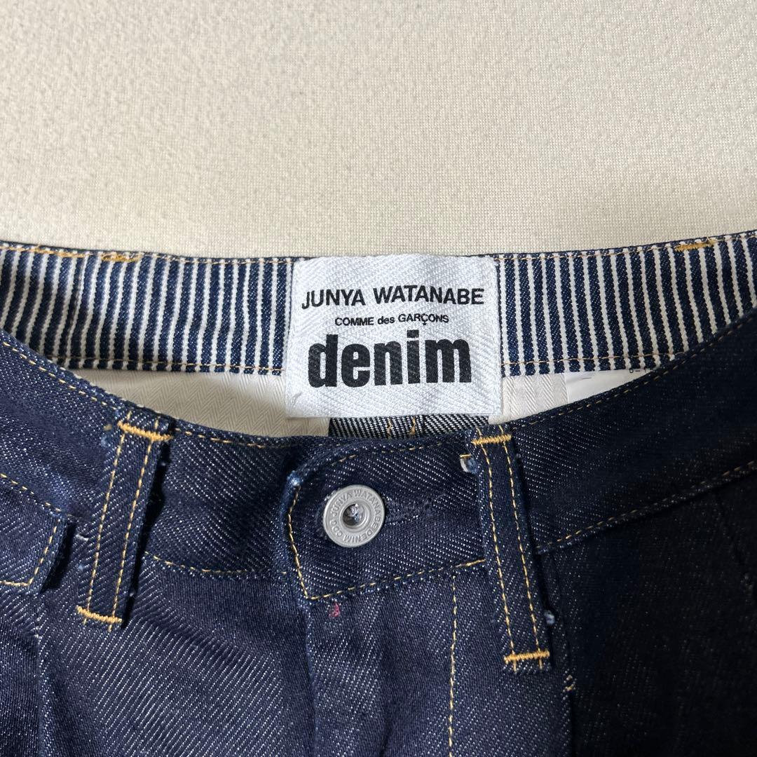JUNYA WATANABE タックワイドデニムパンツXS