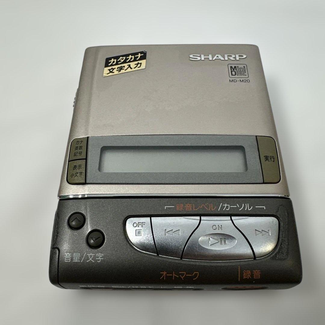 SHARP MDレコーダー MD-M20 ジャンク品