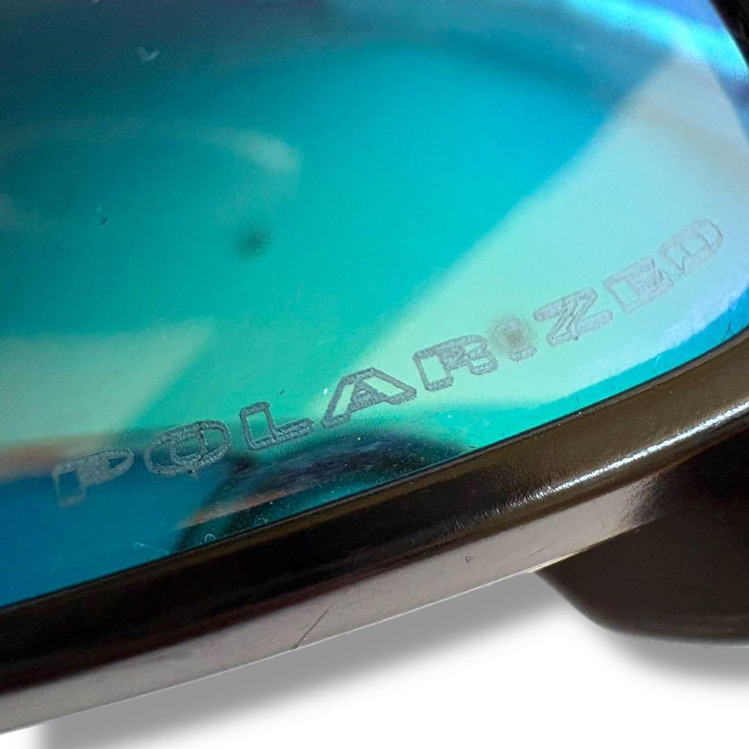 OAKLEY HOLBROOK 偏光サングラス 青レンズ ケース付