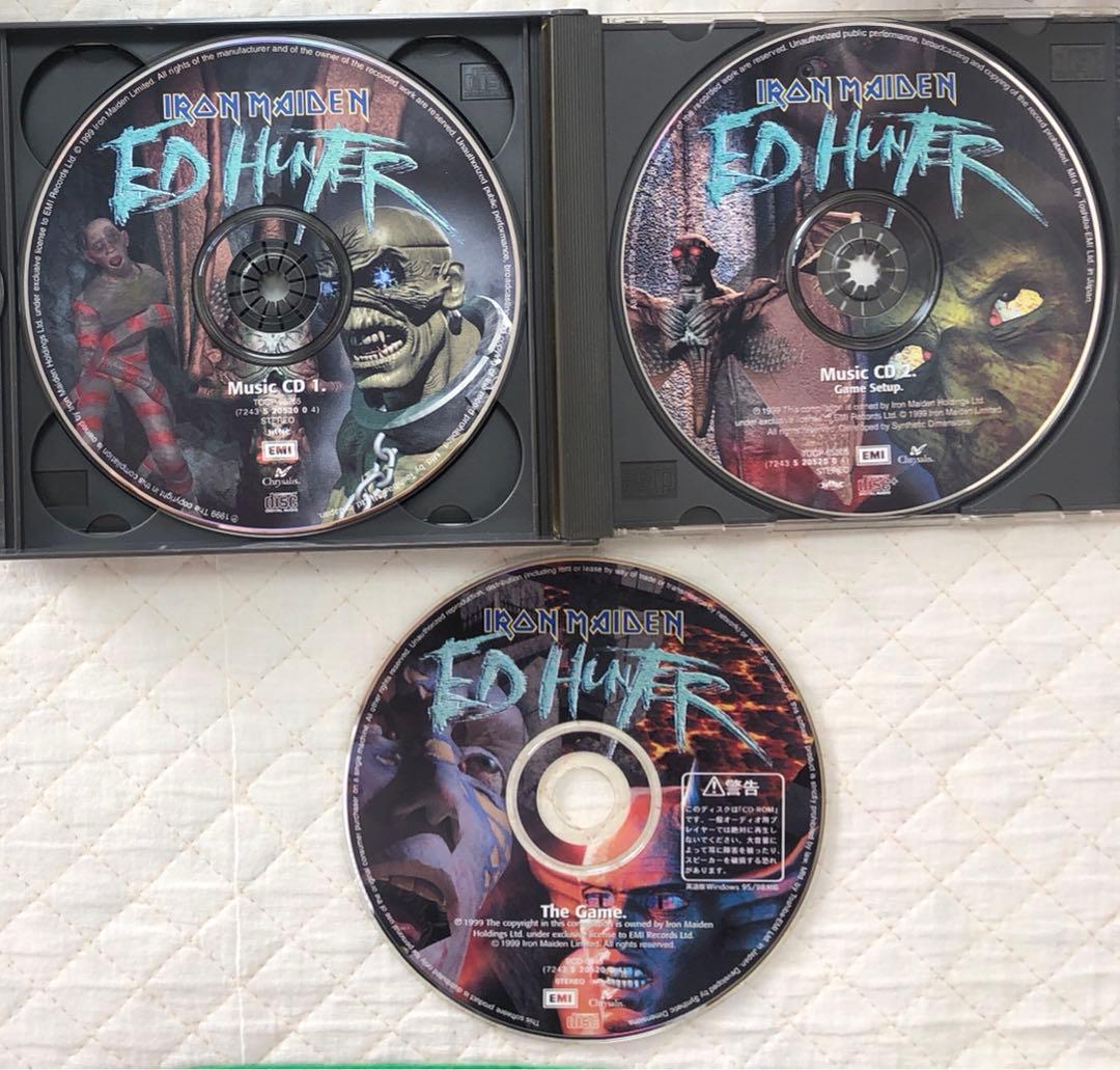 国内盤！2CD＋PC Game CD-ROM！アイアン・メイデン/エド・ハンター