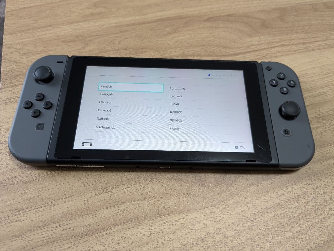 た*ら様 Nintendo Switch 本体 グレー 有線LAN microS