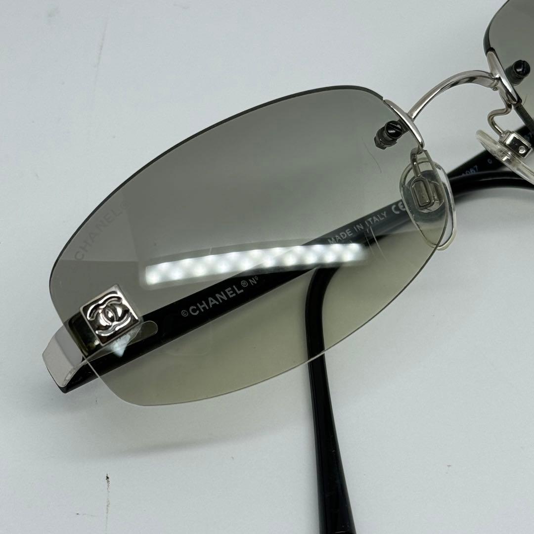 【希少】CHANELシャネル リムレス サングラス 4067 c.127/11