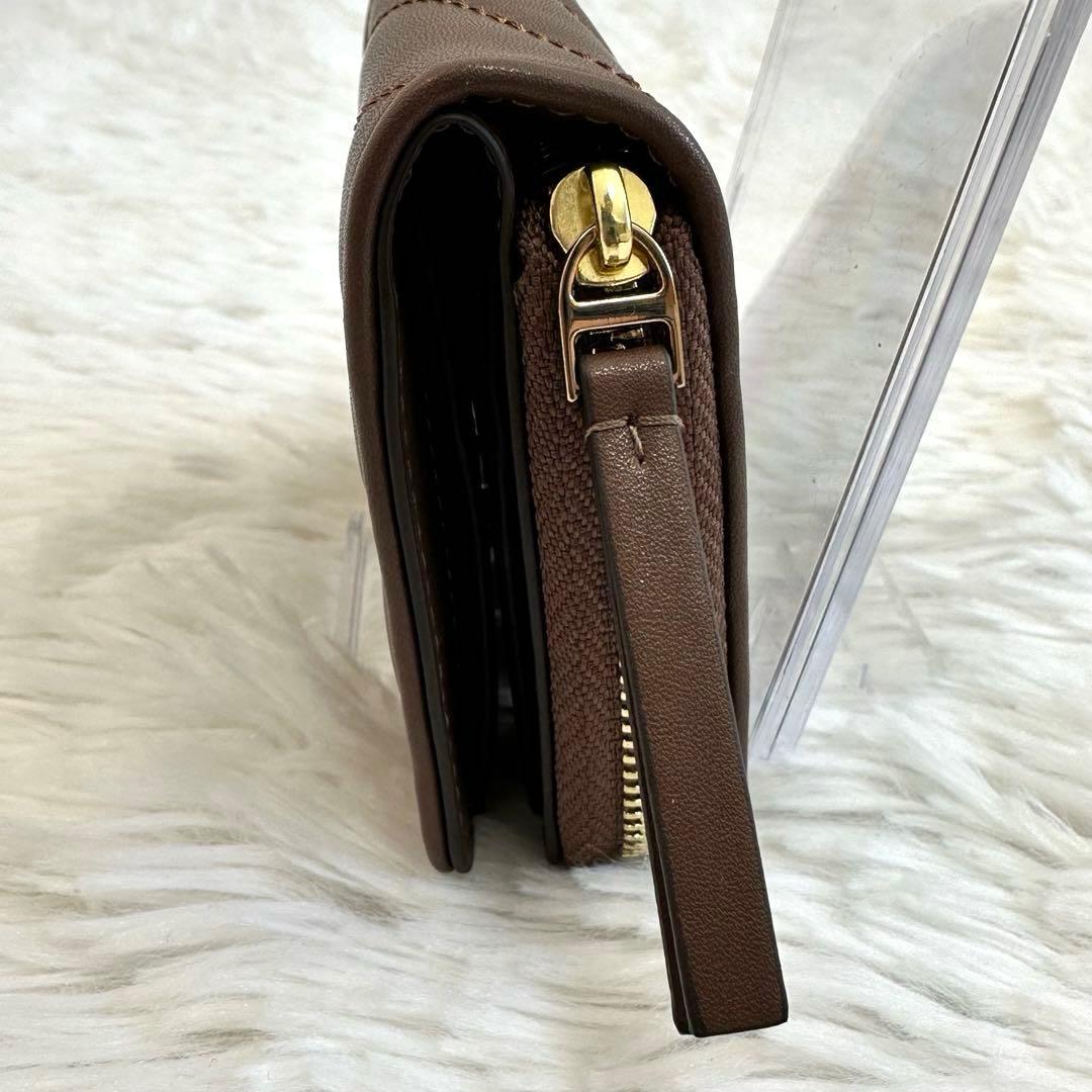 未使用級✨トリーバーチ キルティング 二つ折り財布 ゴールド金具 小銭入れ