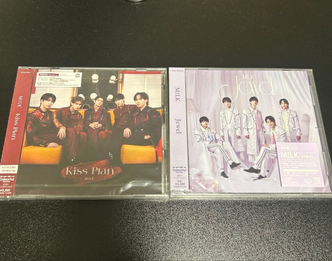 M!LK Kiss Plan 初回限定盤A Jewel 通常盤　新品未開封