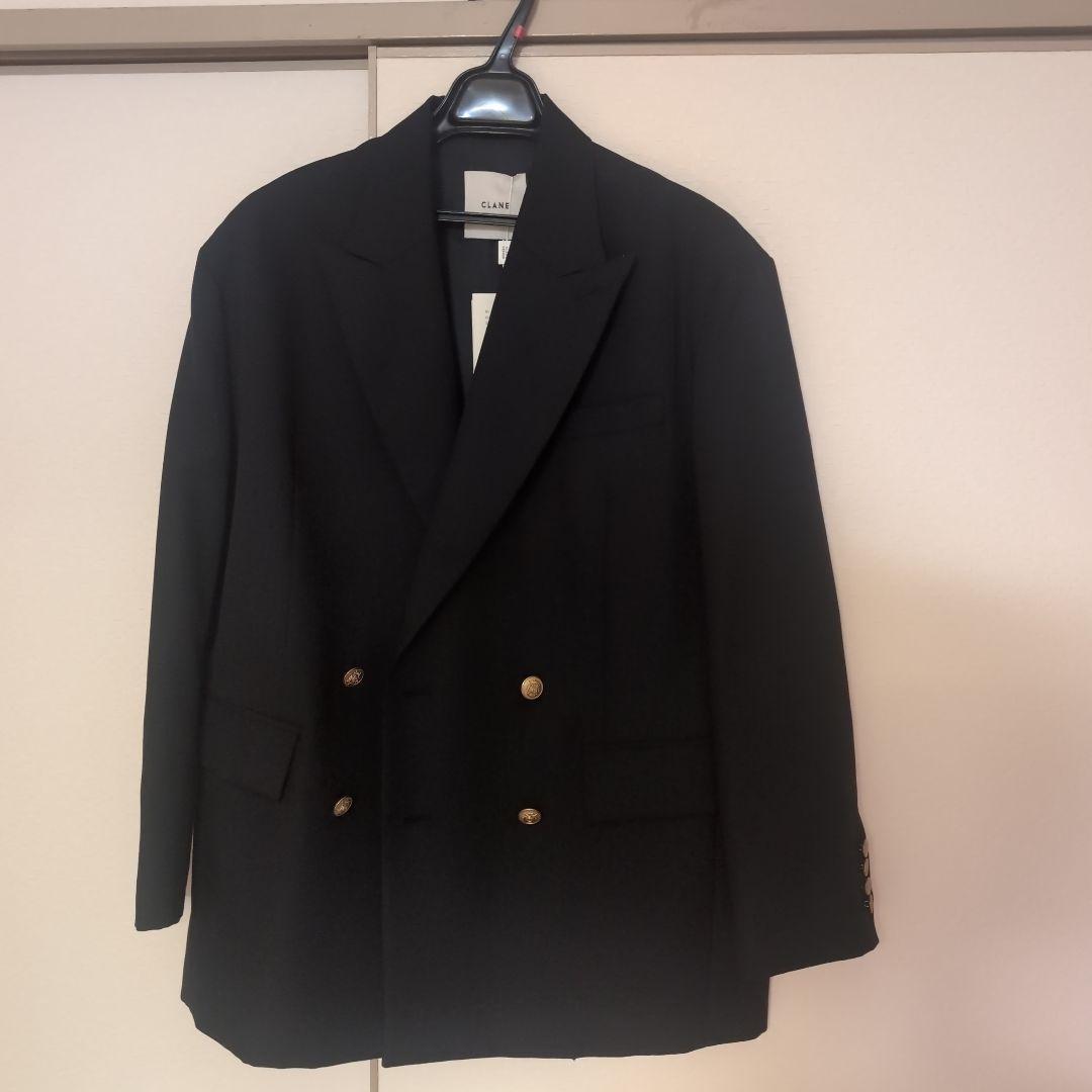 【yu】OVER SHOULDER GOLD BUTTON BLAZER