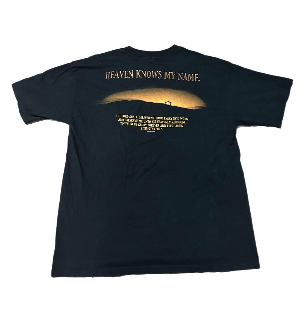 00s JESUS BECAUSE OF HIM ジーザスT vintage L