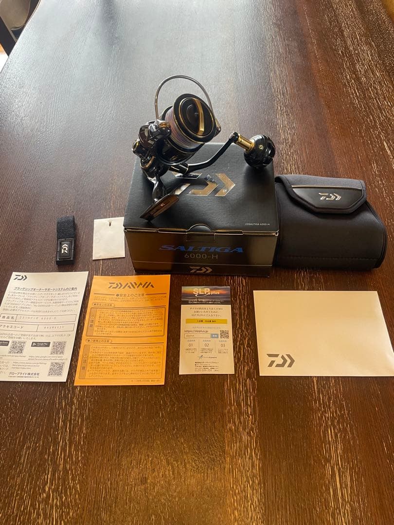 DAIWA 23SALTIGA 6000-H スピニングリール
